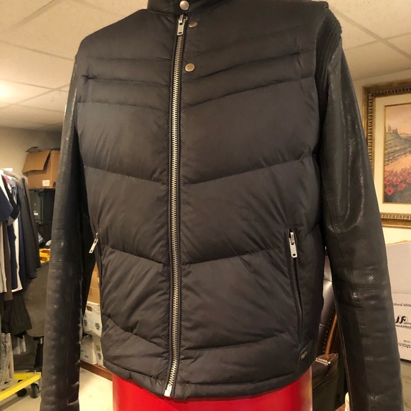 Diesel Ken model leather/puffer “RARE” XL - Picture 3 of 9